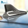 Real Hard Carbon Fiber Car Roof Aerial Shark Fin Antenna for Lexus LS ES LX NX IS250 IS350 CT RC UX LM RX Cover Sticker