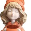 Статуя девушки, настольный орнамент, держатель для ручек, креативная современная декоративная фигурка, чаша для ключей для стола