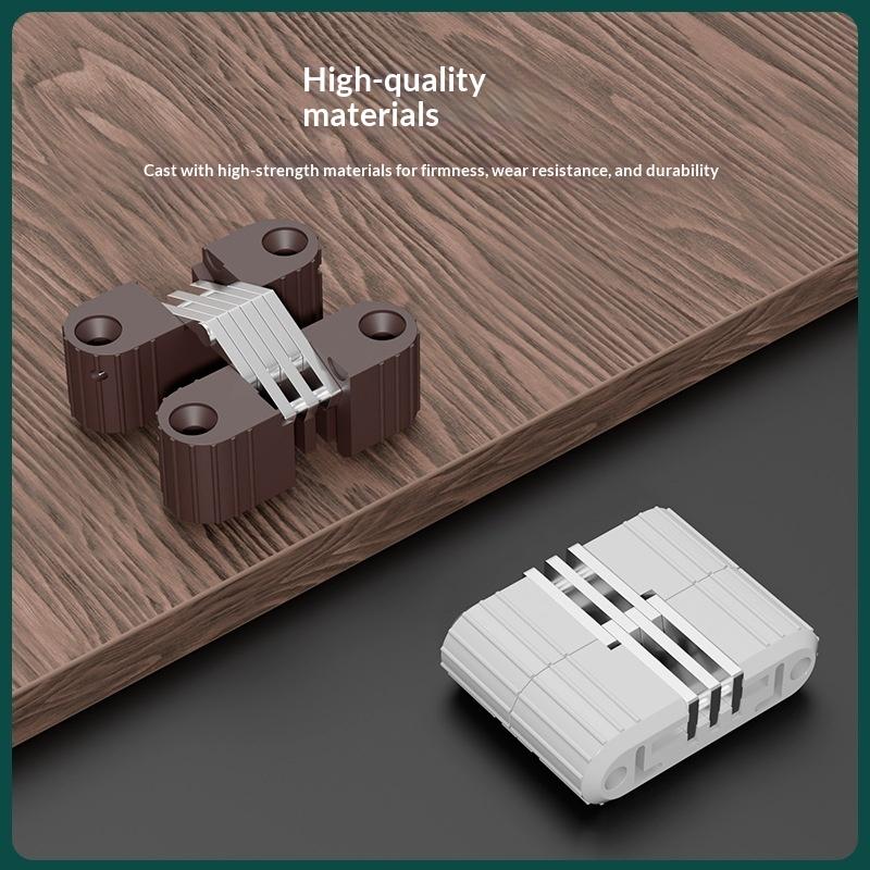 Крестовые скрытые петли Пластик Железо Складная дверь Стол и стул Крестовая петля Пластиковая скрытая петля Мебельная фурнитура Аксессуары