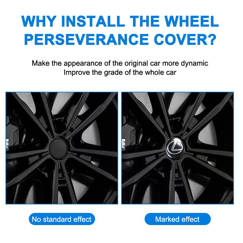 car 4Pcs 3D Car Wheel Hub Center Metal Decals Sticker Accessories Lexus Fsport RX330 IS250 Ct200h ES300h RX350 IS300h NX300h NX