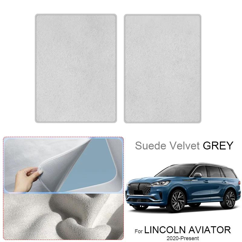 Car Suede Fabric Anti-uv Electrostatic Adsorption Sunroof Sunshade For LINCOLN AVIATOR 2020-2026 Auto Heat Insulation Skylight