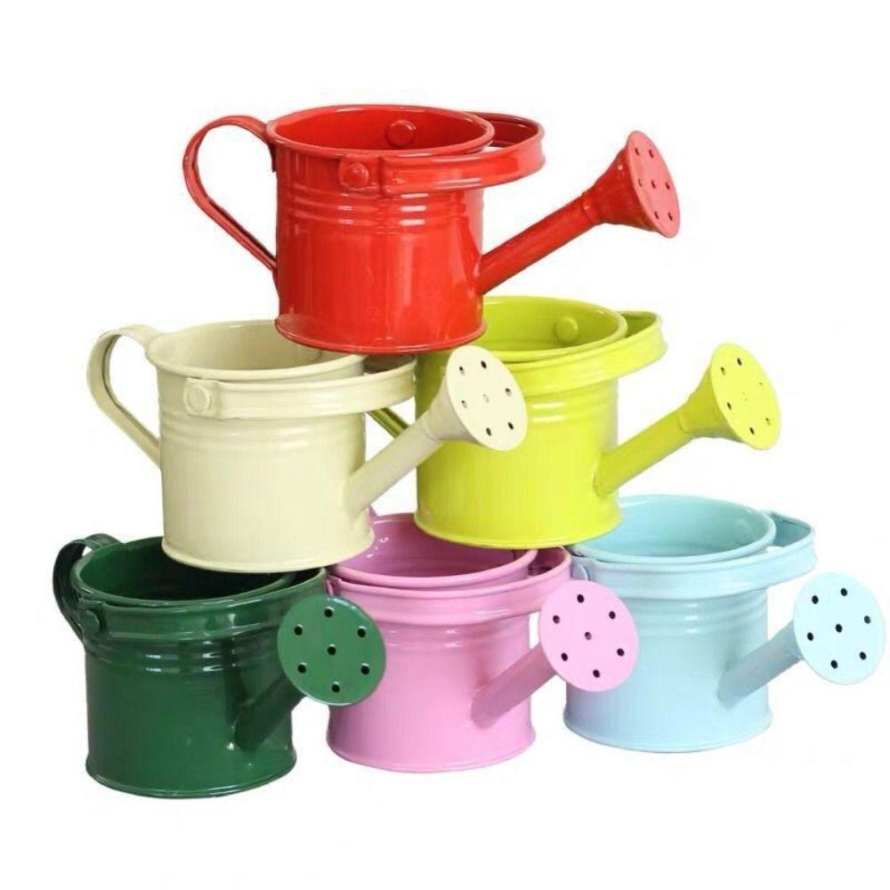 Large Capacity Mini Metal Watering Can Thickened Sprinkler Durable Water Spraying Pot  Gardening