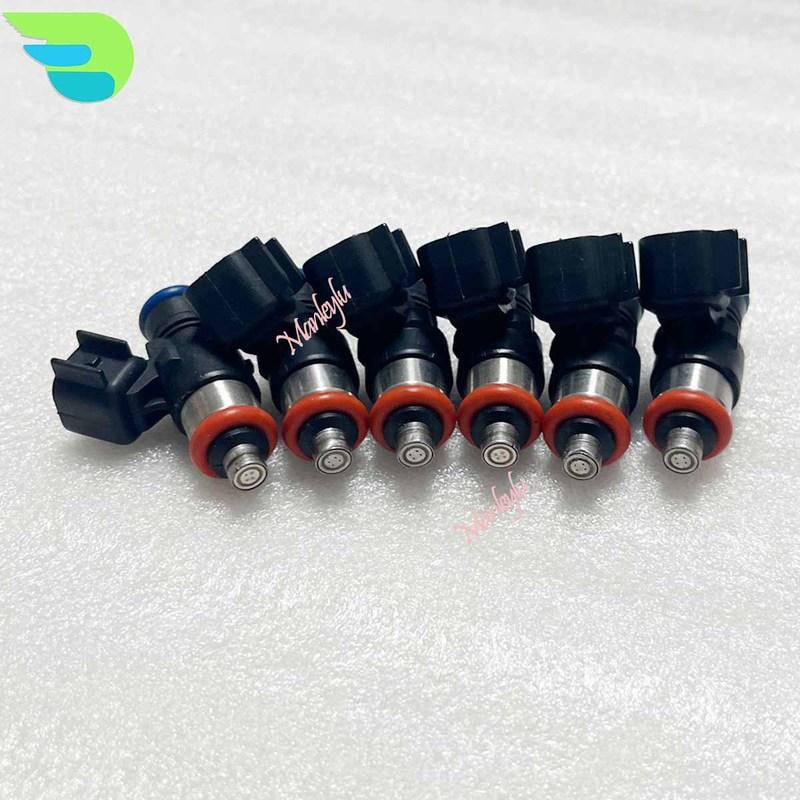 6pcs Fuel Injector For Mazda CX-9 Ford Edge Flex Taurus Lincoln Mercury 0280158091 842-12353 ZZJ1-13-250A 84212353 ZZJ113250A