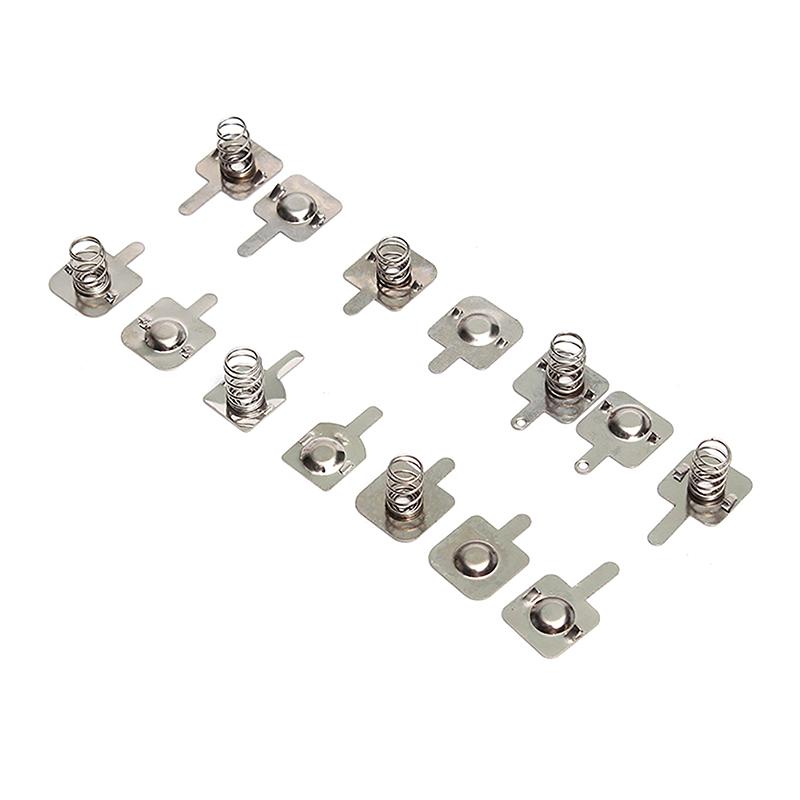 100 шт./компл. батарейка типа Aa или Aaa, пружина 7, нет. Положительные и отрицательные контакты Аккумуляторная шрапнель