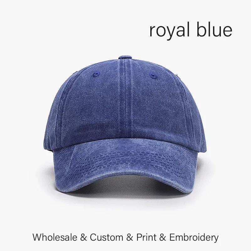 SLECKTON Custom Cap Logo Embroidery Retro Baseball Cap для мужчин и женщин DIY Design Letter Hat Customize Graphic Print Wholesale