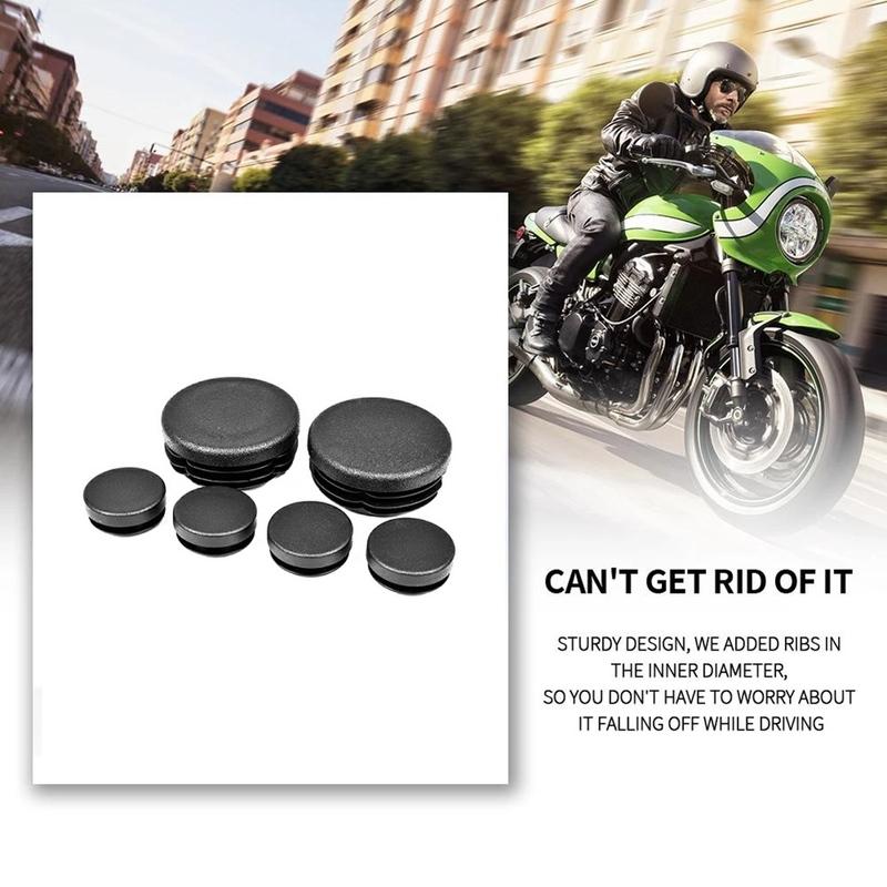 Motorcycle Frame End Caps Frame Hole Cover Caps Plug Decorative for-Kawasaki Z900RS Z 900RS SE Cafe 2017 -