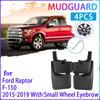 4 PCS Car Mud Flaps for Ford Raptor F150 F-150 F 150 2015~ 2016 2017 Mudguard Splash Guards Fender Mudflaps Auto