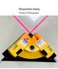 90° Tile Laying Tool: Wall & Floor Tile Level with Laser Right Angle Meter
