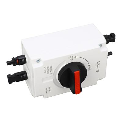 DC1200V 40A PV DC Разъединитель IP66 Водонепроницаемый 4P DC Разъединитель для RV Boat Солнечная система