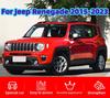 Для Jeep Renegade 2015~2025 Автомобильный подлокотник Скрытый кейс Новый улучшенный АБС-материал Черный ящик для хранения Для аккуратного и опрятного салона автомобиля