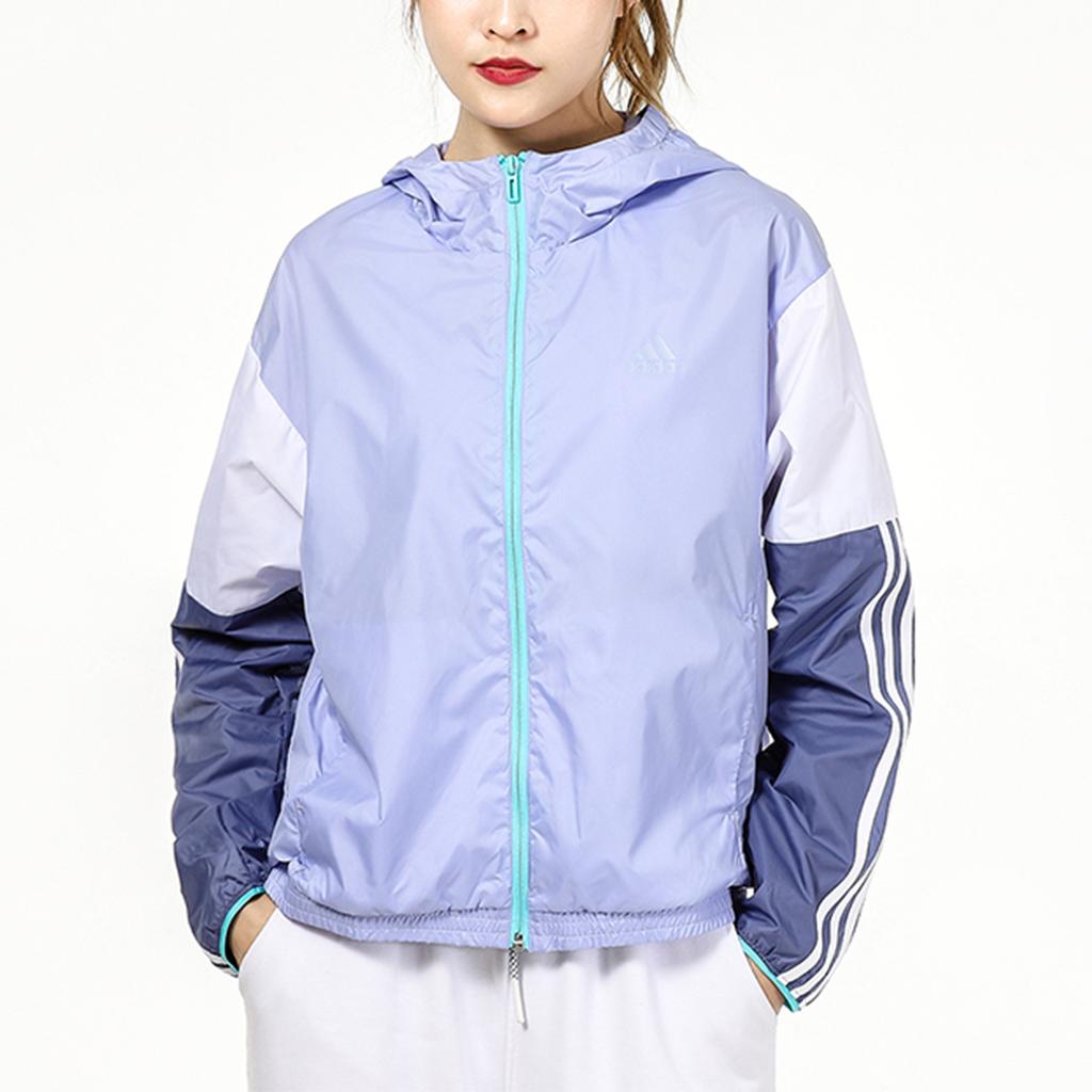 Adidas Fi W Run-Through Hooded Jacket Women Outerwear Light-Purple H09723