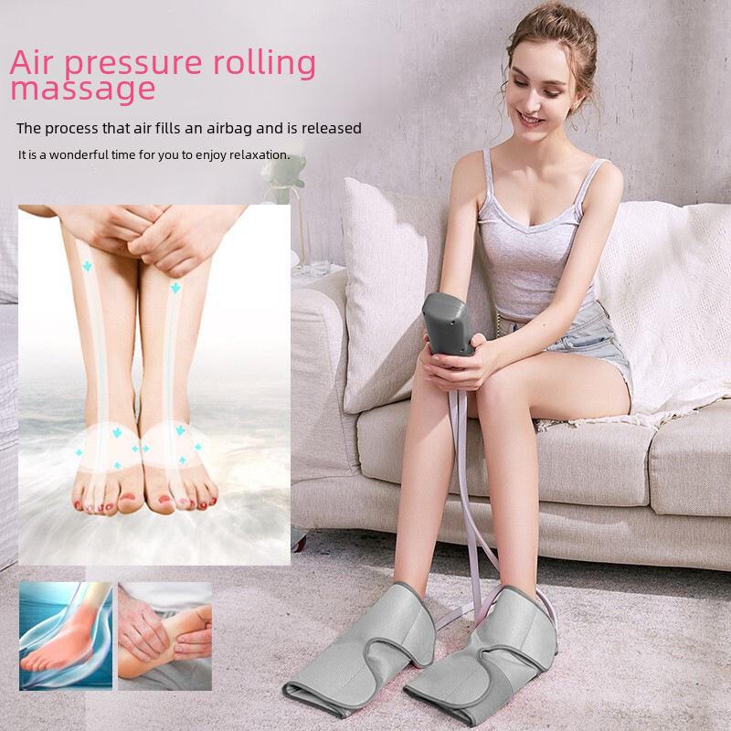 Полностью автоматический массажер для ног с воздушным давлением и теплотерапией