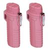 2 Pcs Water Proof Storage Tube Airtight Cover Rubber Sealing   Plastic Tube Storage Box for Outdoor Camping Travel