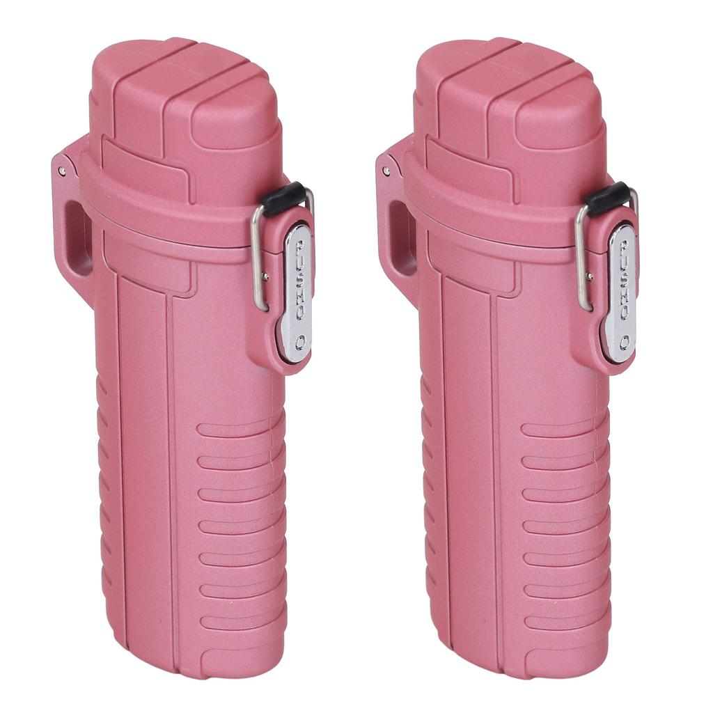 2 Pcs Water Proof Storage Tube Airtight Cover Rubber Sealing Plastic Tube Storage Box for Outdoor Camping Travel