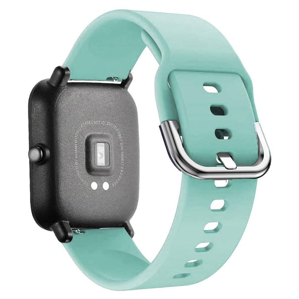 20 мм 22 мм ремешки для часов для Amazfit GTS/2/2e/4/3/GTS2 Mini/GTR 4/47 мм/GTR2/2e/3 спортивный силиконовый браслет Amazfit bip 6 5 3 U band