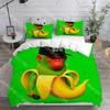 Fashion Ai Italian Brainrot Tung Tung Sahur Bedding Set Single Twin Full Queen King Size Bed Set Kids Bedroom Duvetcover Sets