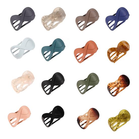 Большая плоская заколка для волос надежная фиксация женская нескользящая заколка-краб для волос для влажных и сухих волос инструменты для укладки волос аксессуары для волос