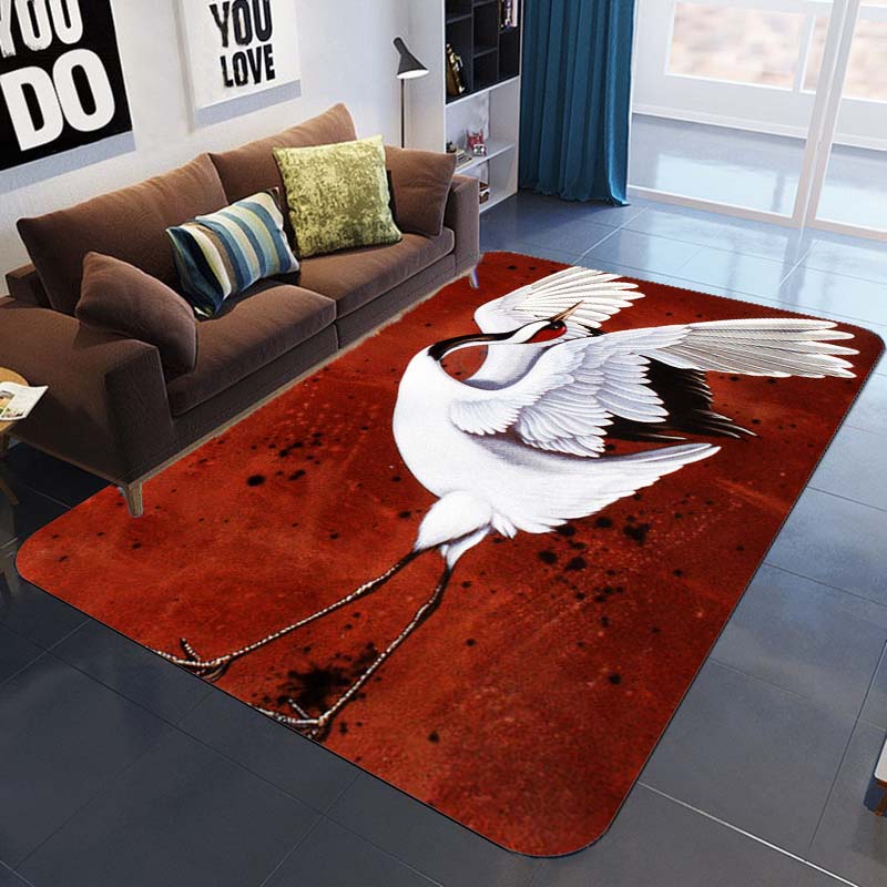 Коврики с 3D мультяшным рисунком дракона, психоделические драконы, Радужные ковры с мандалой, детский игровой коврик, нескользящий прямоугольный ковер