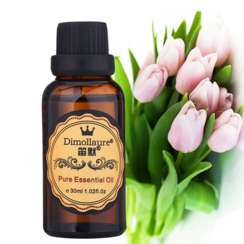 30 мл Жасмин Нероли Лаванда Эвкалипт Мята Чистые эфирные масла Диффузор Сандаловое дерево Вишневый цвет Арома-масло чайного дерева