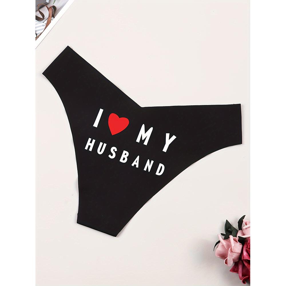 Женские бесшовные быстросохнущие трусы-бикини из ледяного шелка, треугольные, с принтом логотипа