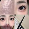 Red-Brown Eyeliner Pencil, Burgundy Eyeliner Gel Pen, Waterproof, Sweat-Proof, Long-Lasting, Non-Smudging, Ultra-Fine Brown