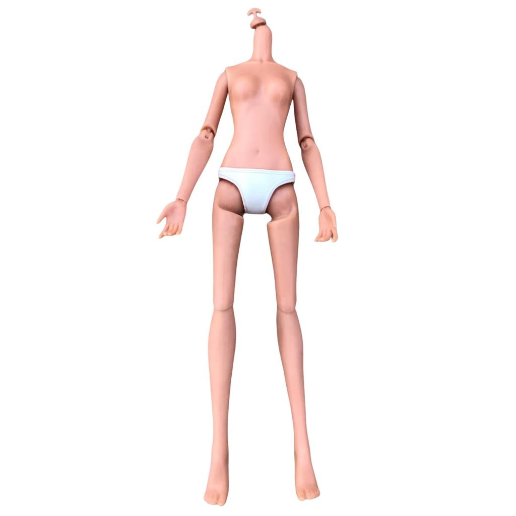 1/6 White Beige Coffee Joints Movable Doll Body Toy Real Eyelashes Heads Girl Collectible Doll Figures Toys