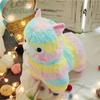 Gift Gift For Children Alpaca Plush Doll Stuffed Plush Toys Colorful Alpaca Doll Home Soft Toys