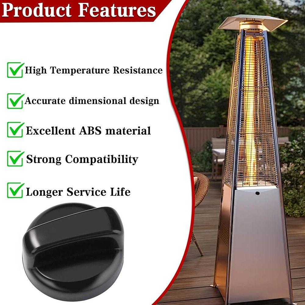 Черная ручка для барбекю 8 мм поворотные переключатели новая ручка переключателя плиты газовая каминная топка