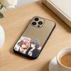 Чехол для телефона Asanagi Yori и Kino Himari Для iPhone 17 16 15 14 13 12 Max Plus Силиконовый Черный Чехол