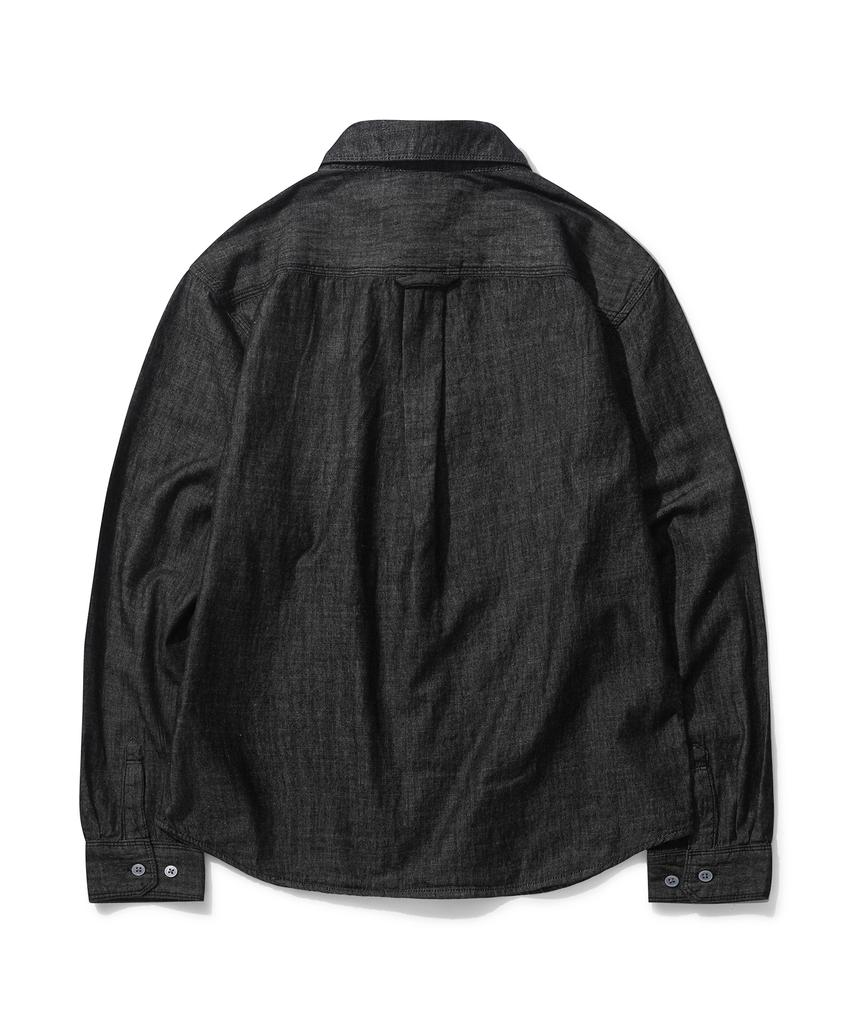 DECET Relax Work Denim Shirts Dcsh014Black
