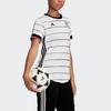 adidas Германия 2020/21 Домашняя футболка Женская с коротким рукавом Футбольная футболка Белая EH6102