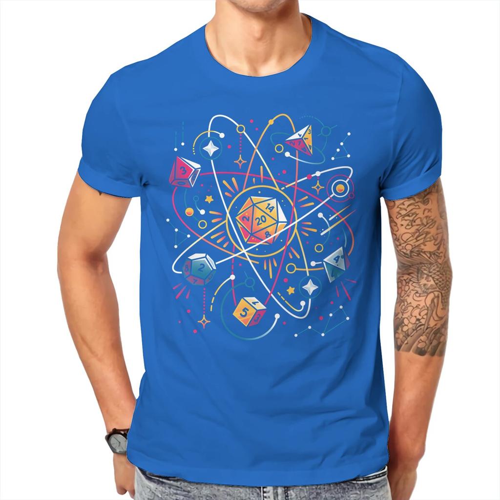 Dnd Dice Space T Shirt Unisex Tees Summer Clothing Cotton Oneck Tshirt