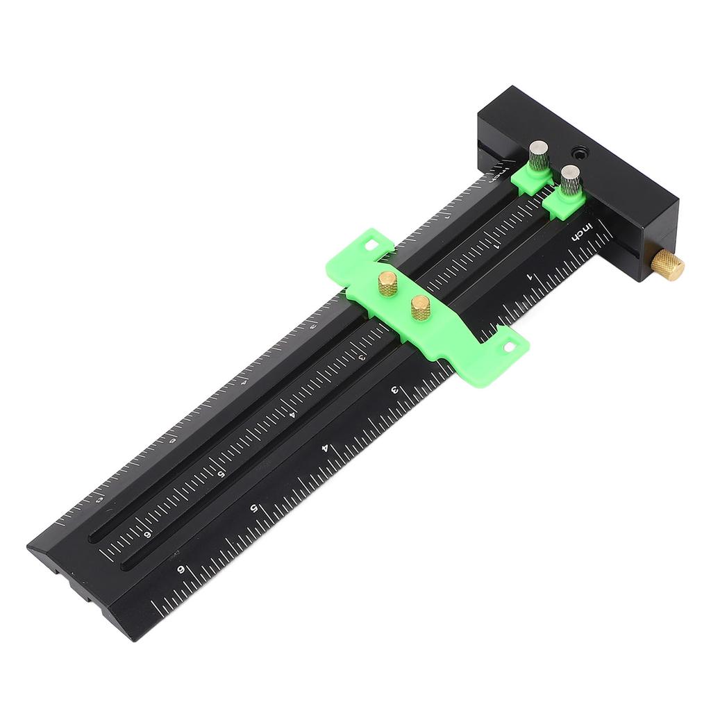 6-дюймовый разметочный инструмент по дереву с ограничительным блоком для параллельной вертикальной разметки, легко читаемая разметка двойной линией