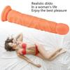 Присоска Длинный Без яиц Симуляция Пениса Силиконовый Мягкий Искусственный Пенис Женское Ручное Мастурбационное Устройство Взрослая Женская Игрушка