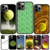 Чехол для телефона с движущимся теннисным мячом Для iPhone 17 Air 13 12 14 15 16 Чехол Для Apple 14 15 16 Pro Max Plus Coque
