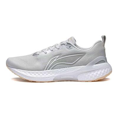 Li Ning Yue Ying Element Cushion Technology Удобные нескользящие кроссовки с низким верхом для бега Мужские кроссовки Серые ARHT007-3