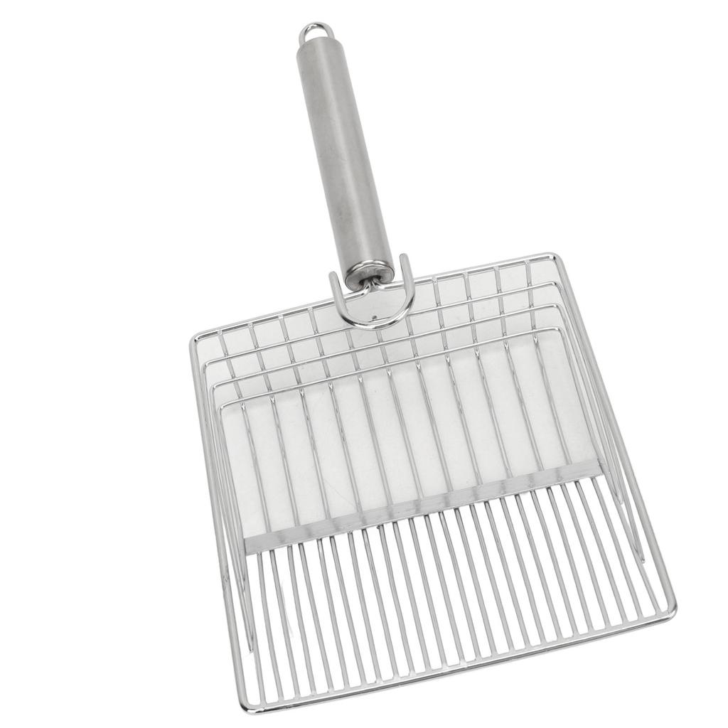 Совок для кошачьего туалета, металлический, расширенный, эффективный, для кошачьего туалета, совок для лотка