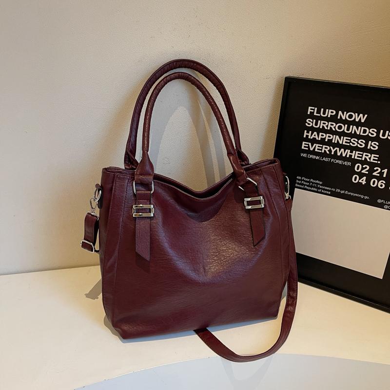 Женская сумка для поездок на работу в стиле ретро, большая вместительная сумка через плечо