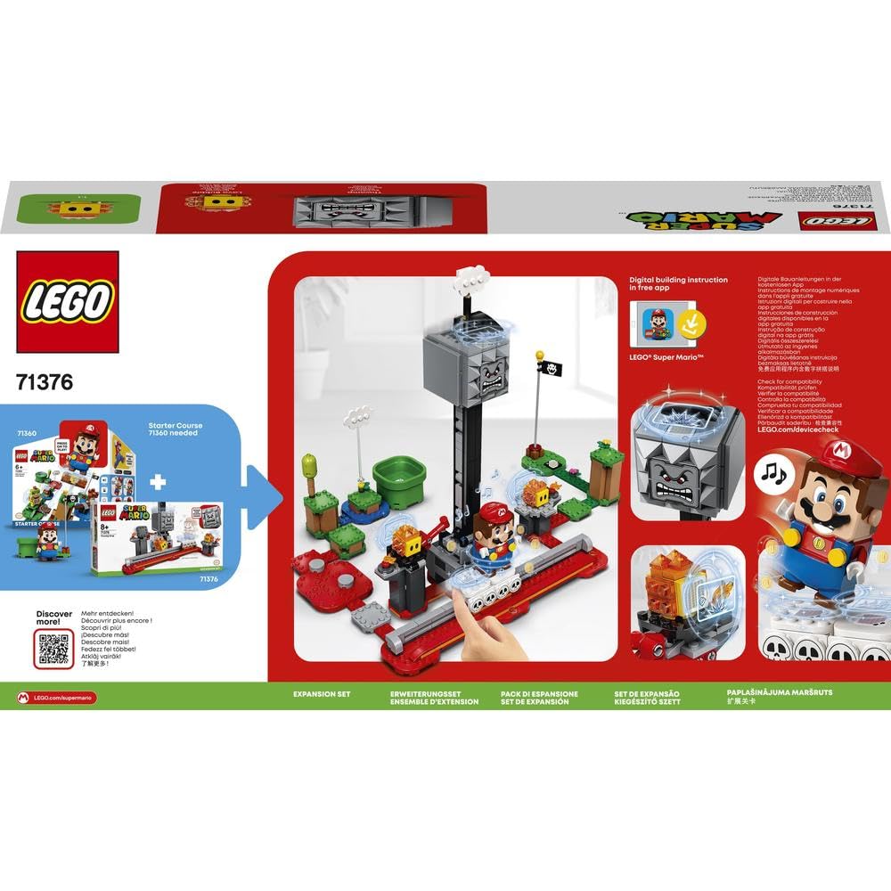 Toys R Us Эксклюзив LEGO Super Mario 71376 Испытание Доссуна, заставляющее сердце биться чаще