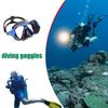Маска для подводного плавания с широким обзором, противотуманные очки для подводного плавания с аквалангом, маска для плавания с маской и трубкой для дайвинга, маска для дайвинга с регулируемой маской высокого качества