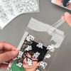 50 szt. Przezroczysta Samoprzylepna Torba do Pakowania i Przechowywania, Uroczy Kreskówkowy Pies, Holder na Pocztówki, Ochraniacz na Karty, Ochraniacz na Folie Po