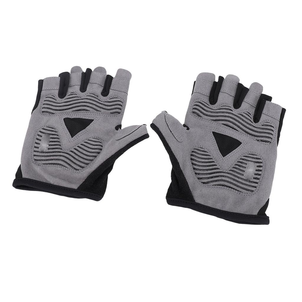 1 пара велосипедных перчаток с полупальцами, спортивные велосипедные перчатки для мужчин и женщин, амортизирующие, противоскользящие