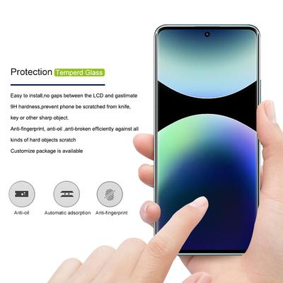 MOCOLO Для Xiaomi Redmi Note 14 Pro 5G/Note 14 Pro+ 5G Защитная пленка для экрана 3D Изогнутая пленка из закаленного стекла