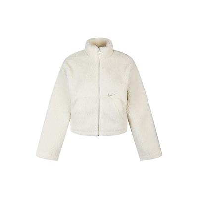 Swoosh Sherpa теплая ветрозащитная куртка женская куртка белая CU6640-238