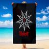 Slipknot Print Microfiber Beach Towel Sand?Resistant Lightweight Towel For Swimming Outdoor Travel Use