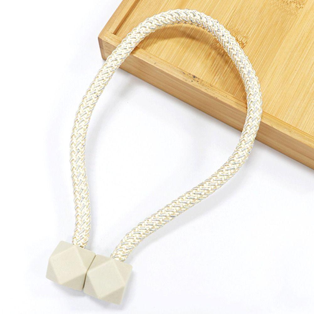 Thickened Magic Cube Buckle No Punching Magic Cube Curtain Tie Curtain Holdback Rope Home Decor