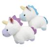 Unicorn Mascot Keychain [NicoNui Pair Plush Toy Ball Chain]  Set of 2