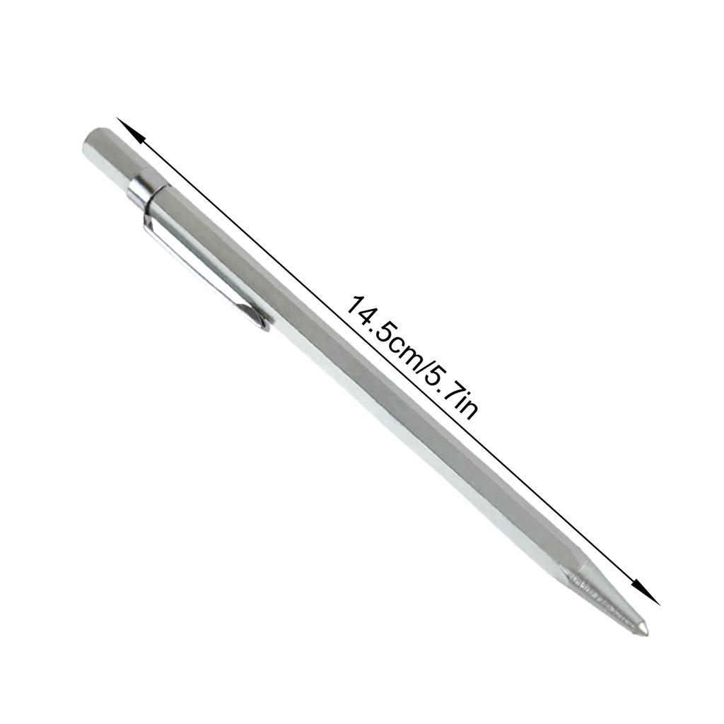 Tungsten Carbide Tip Scriber Pen For Glass Tile Precision Marking With Ergonomic Grip And Construction