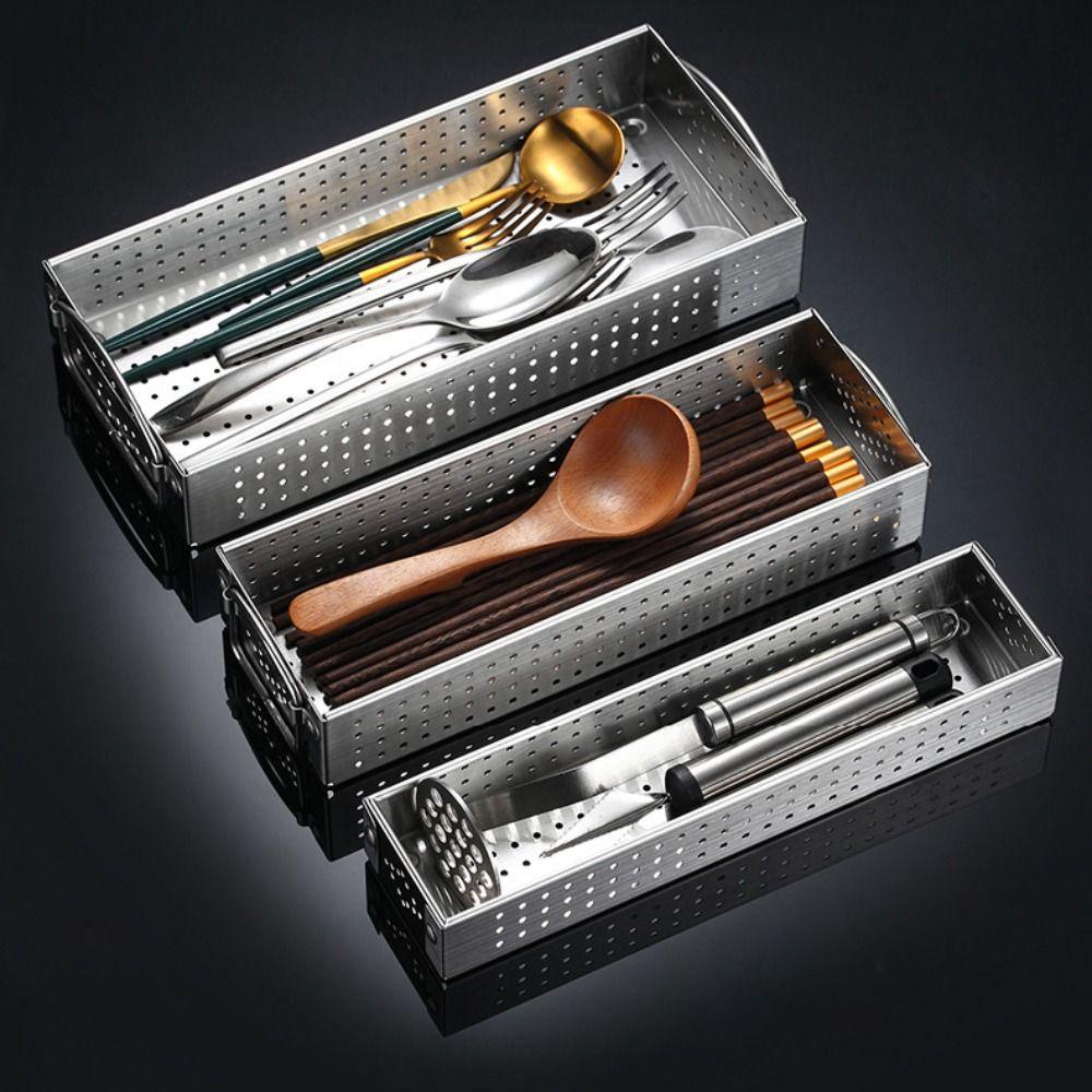 Draining for Chopsticks Spoon Flatware Storage Case Kitchen Supplies Chopstick Holder Cutlery Box