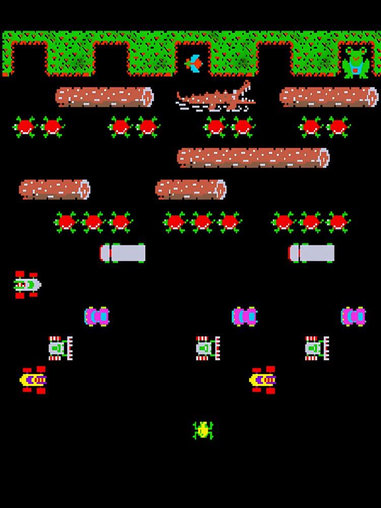 Frogger Arcade Oversized Unisex T-shirt